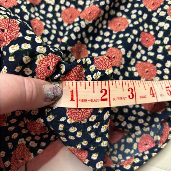 Urban Outfitters UO Kimchi Blue Pink Floral Sleeveless Romper Size Large New - Picture 5 of 6